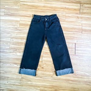 Black High Waisted Jeans